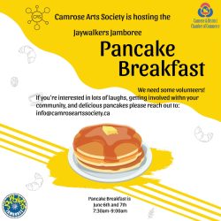 Volunteers needed – Jaywalkers Pancake breakfast